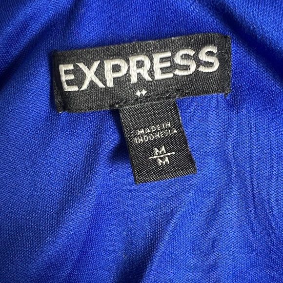 EXPRESS Elegant Blue Sleeveless maxi Dress/size M - Picture 3 of 10